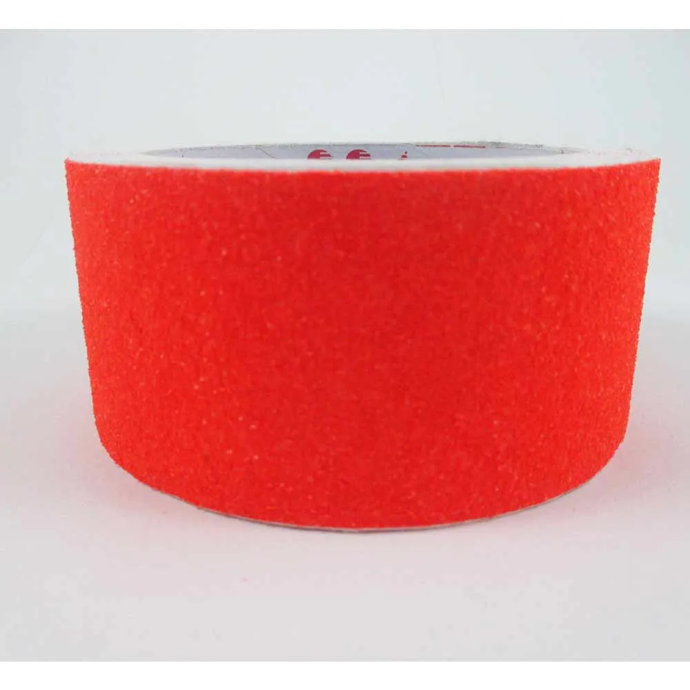 12 Ft Red Yellow Roll Safety Non Skid Tape Anti Slip Tape Sticker Grip Safe Grit