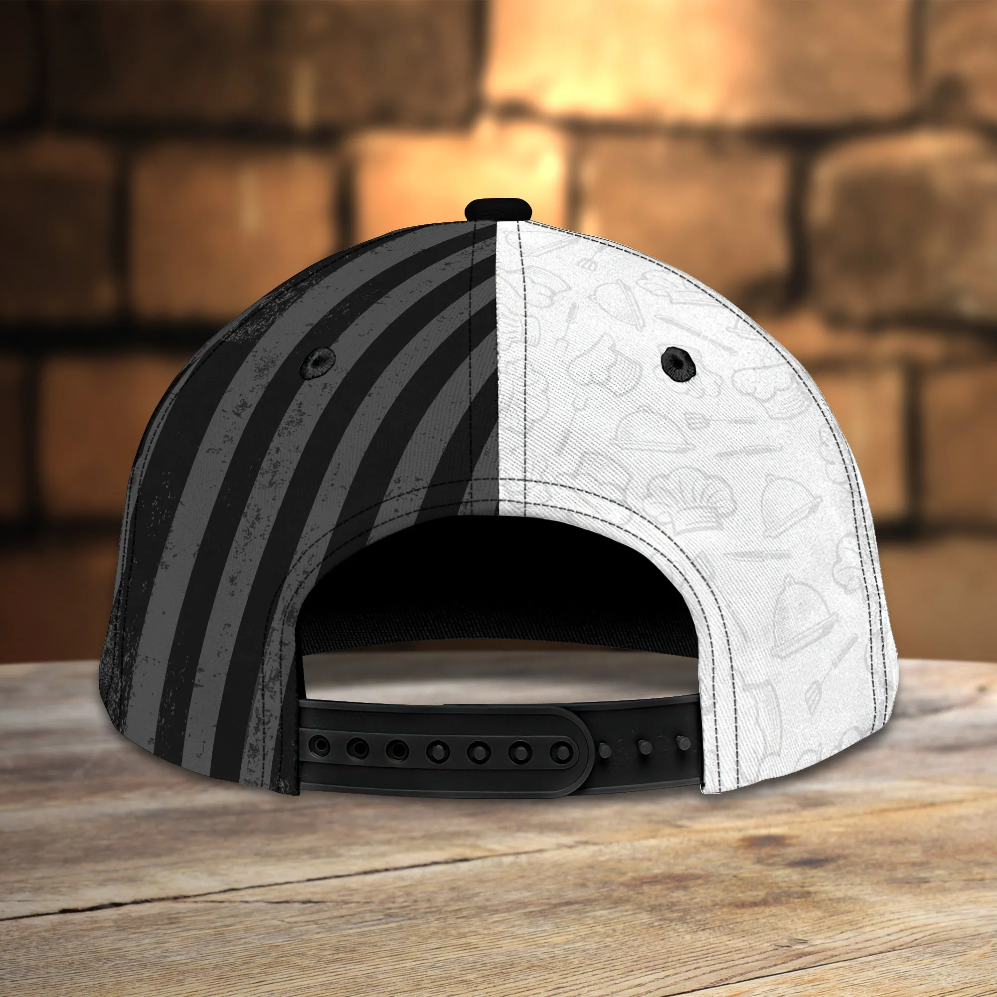 3D Classic Cap Aanama Personalized Name Cap Chef08 Namashops