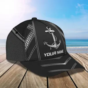 3D Classic Cap Anchor Personalized Name Cap Nama101 Namashops