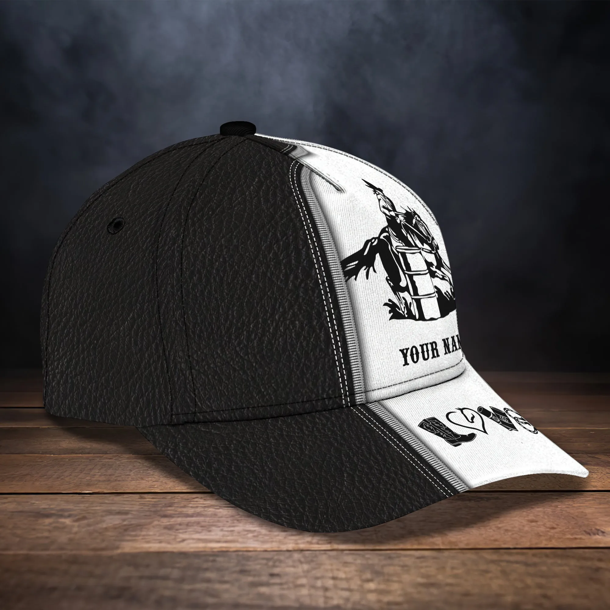3D Classic Cap Barrel Racing Personalized Name Cap 37 Namashops