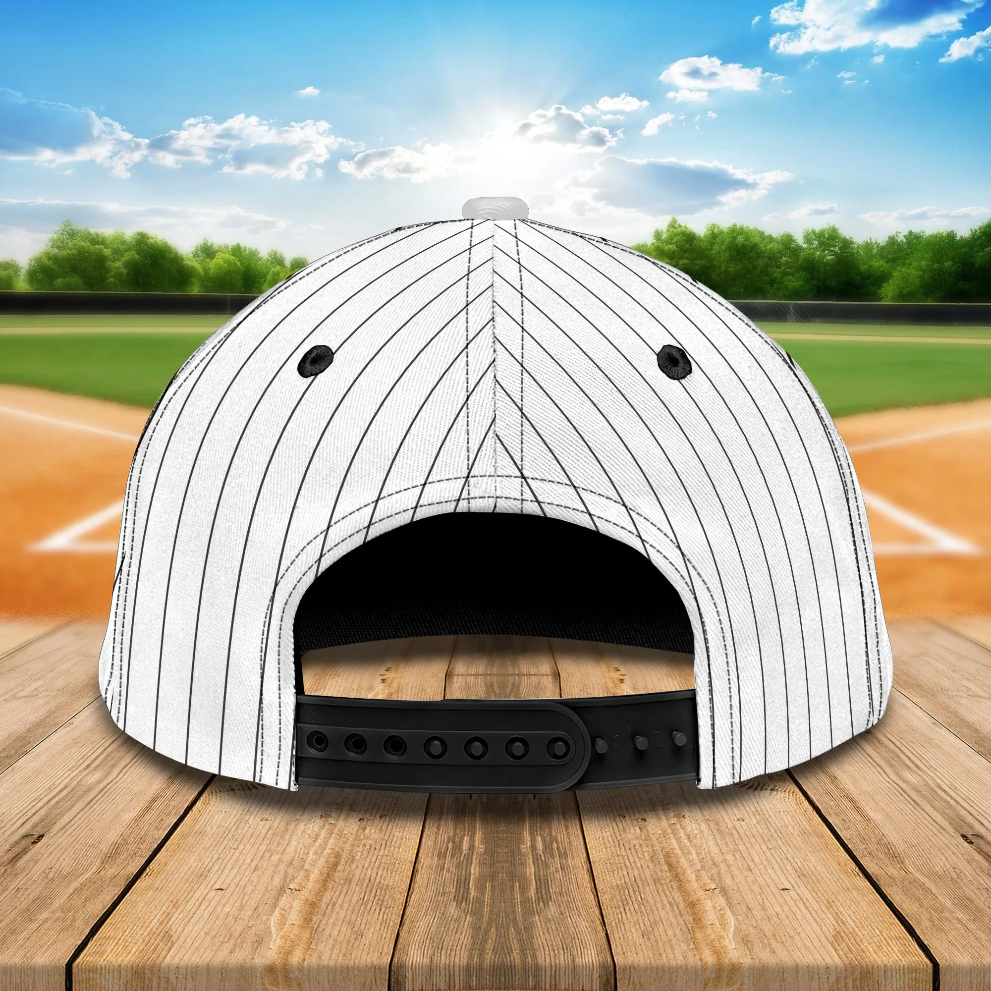 3D Classic Cap Baseball 03 Personalized Name Cap Namashops