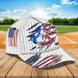 3D Classic Cap Baseball 03 Personalized Name Cap Namashops