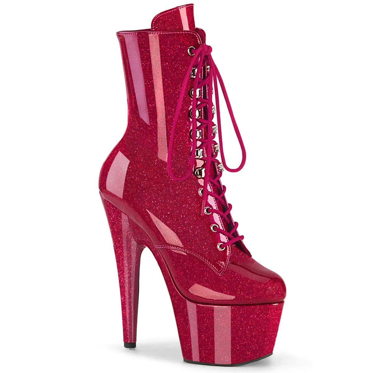 ADORE-1020GP Pleaser Fuchsia Glitter Sexy Platform Shoes (Pole Dancing Heels)