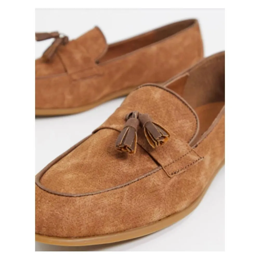 Asos- Topman Tassel Loafers in Tan
