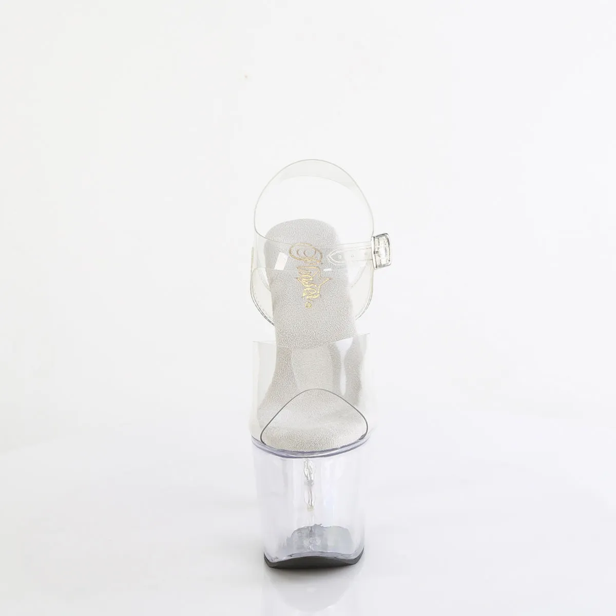 BLISS-708 Pleaser Clear Sexy Platform Shoes (Pole Dancing Heels)