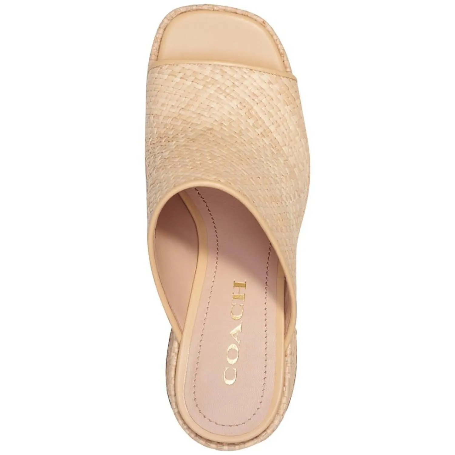 Bobi Woven Slip-On Platform Sandals