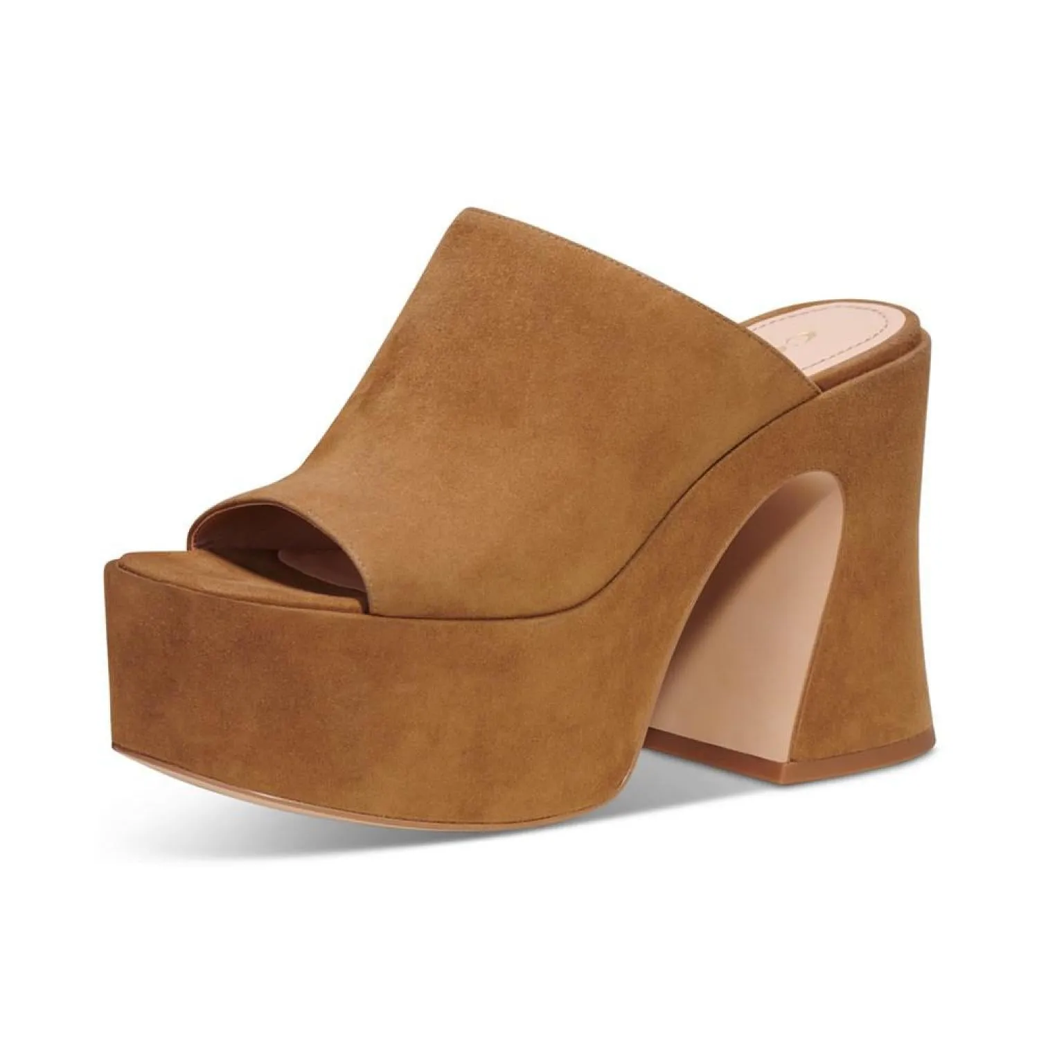 Bobi Woven Slip-On Platform Sandals