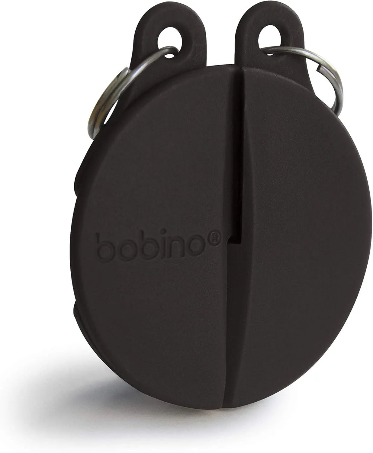 Bobino | Zipper Clip | Anti Theft Zipper & Backpack Lock | Backpack Anti Theft | Purse Lock | Travel Safety Lock | 2 Pack Charcoal