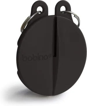 Bobino | Zipper Clip | Anti Theft Zipper & Backpack Lock | Backpack Anti Theft | Purse Lock | Travel Safety Lock | 2 Pack Charcoal
