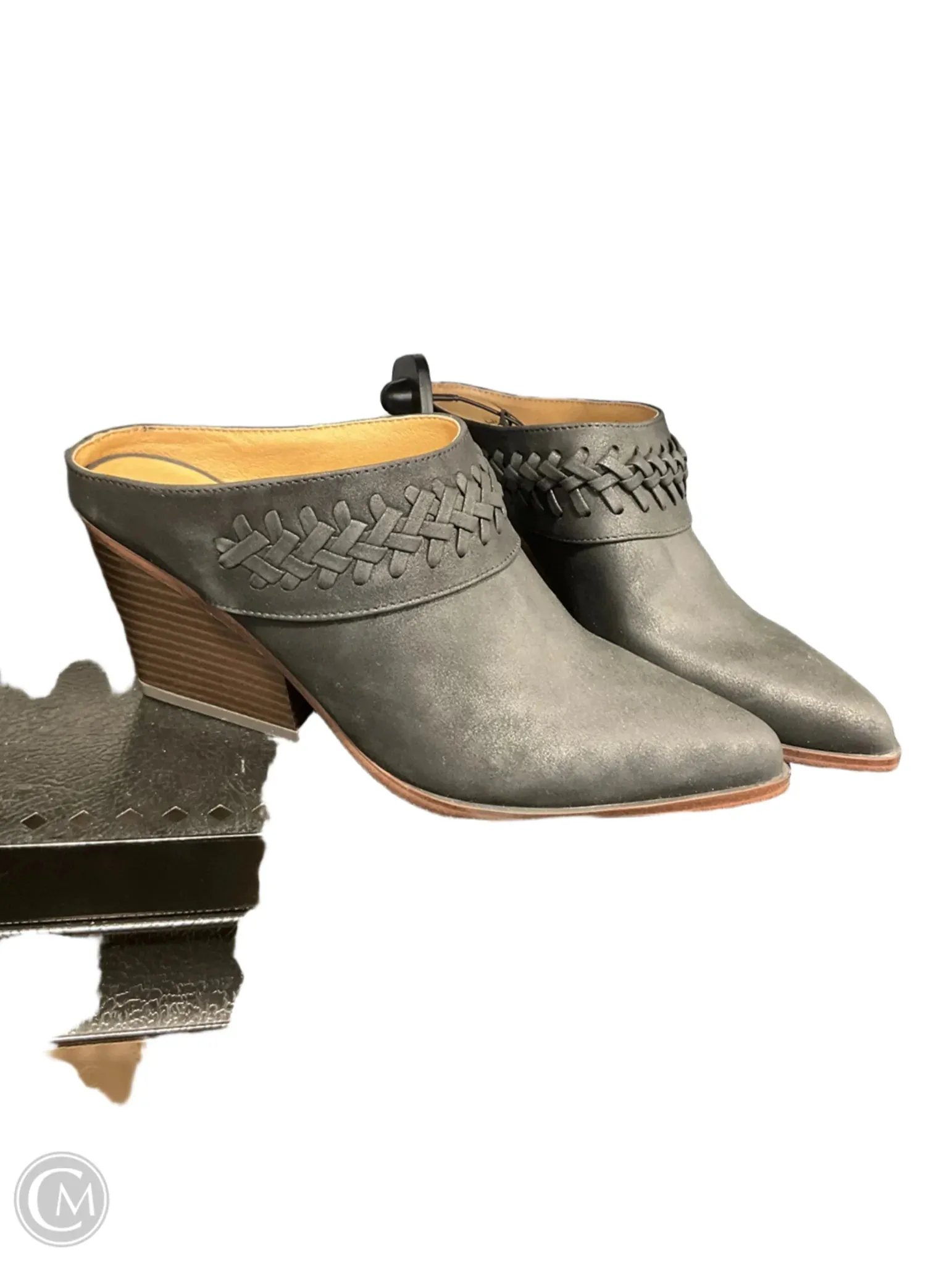 Boots Ankle Heels By Indigo Rd In Black, Size: 6
