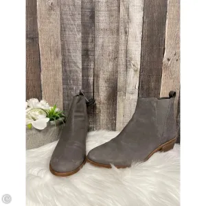 Boots Ankle Heels By Vince Camuto In Grey, Size: 11