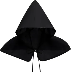 BXT Halloween Cowl Hood Hat, Gothic Medieval Capelet Hooded Cloak Cape Costume Props