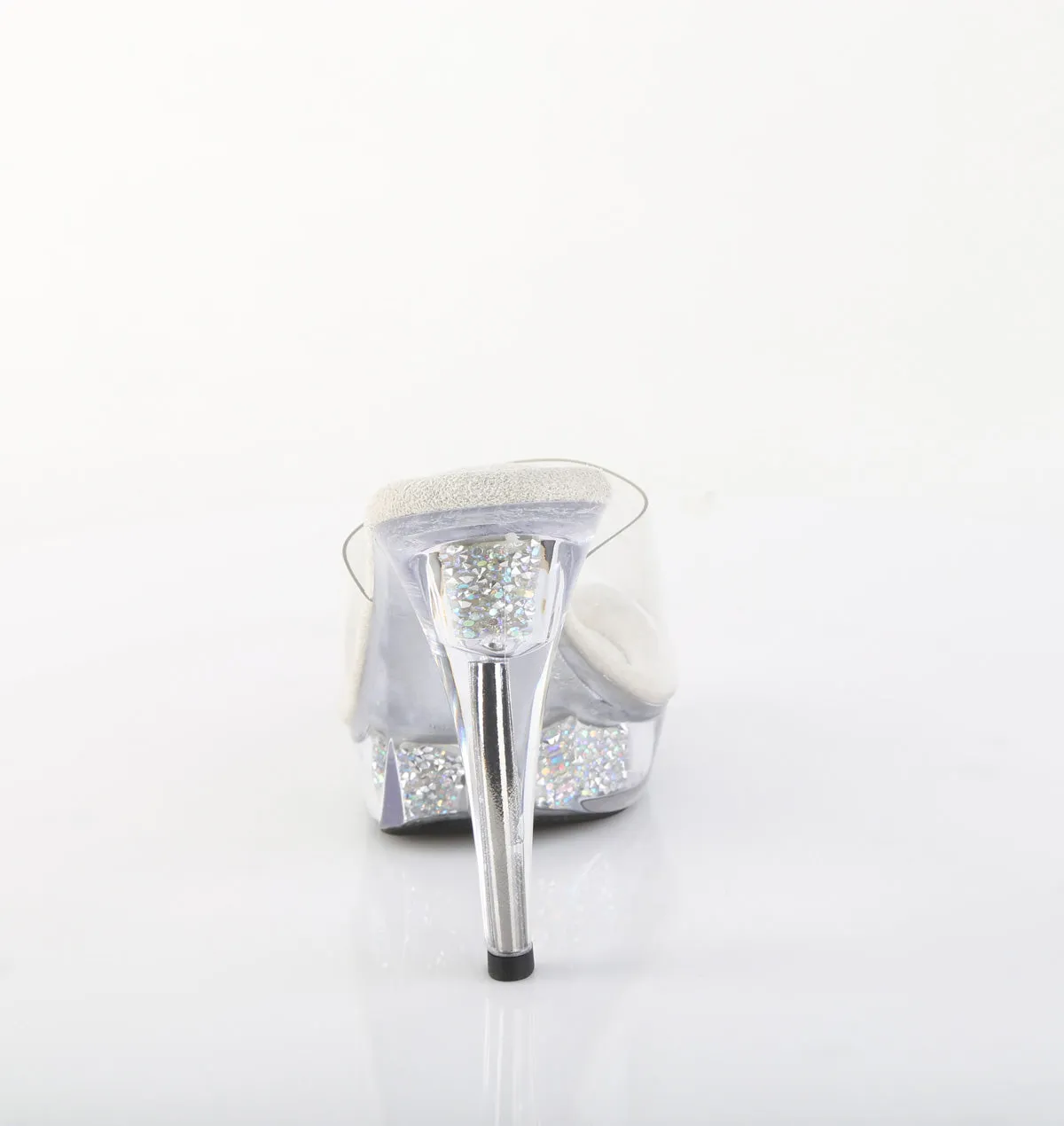 COCKTAIL-501RSI Fabulicious 5" Cocktail Clear Sexy Shoes (Posing Shoes)