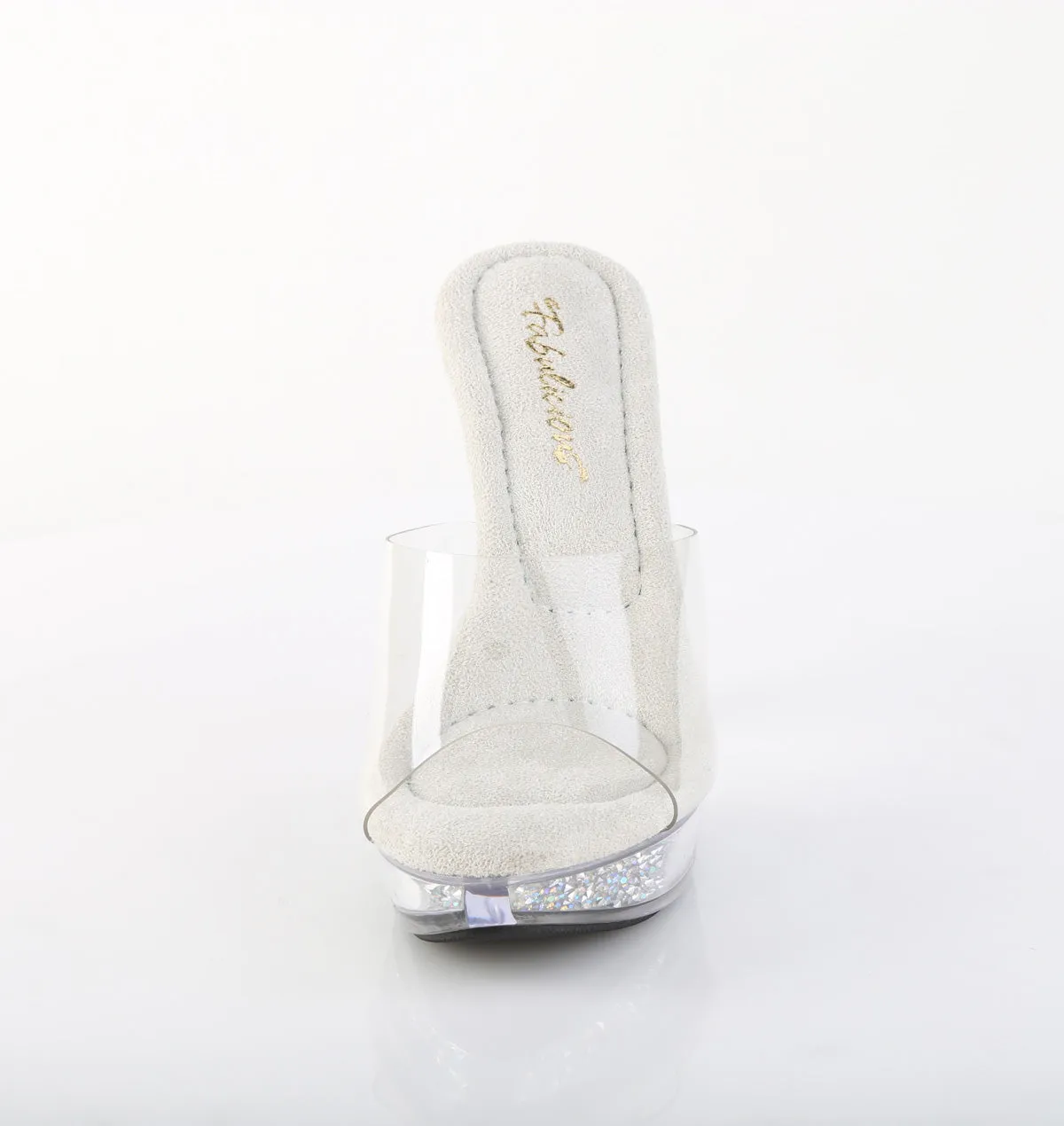 COCKTAIL-501RSI Fabulicious 5" Cocktail Clear Sexy Shoes (Posing Shoes)