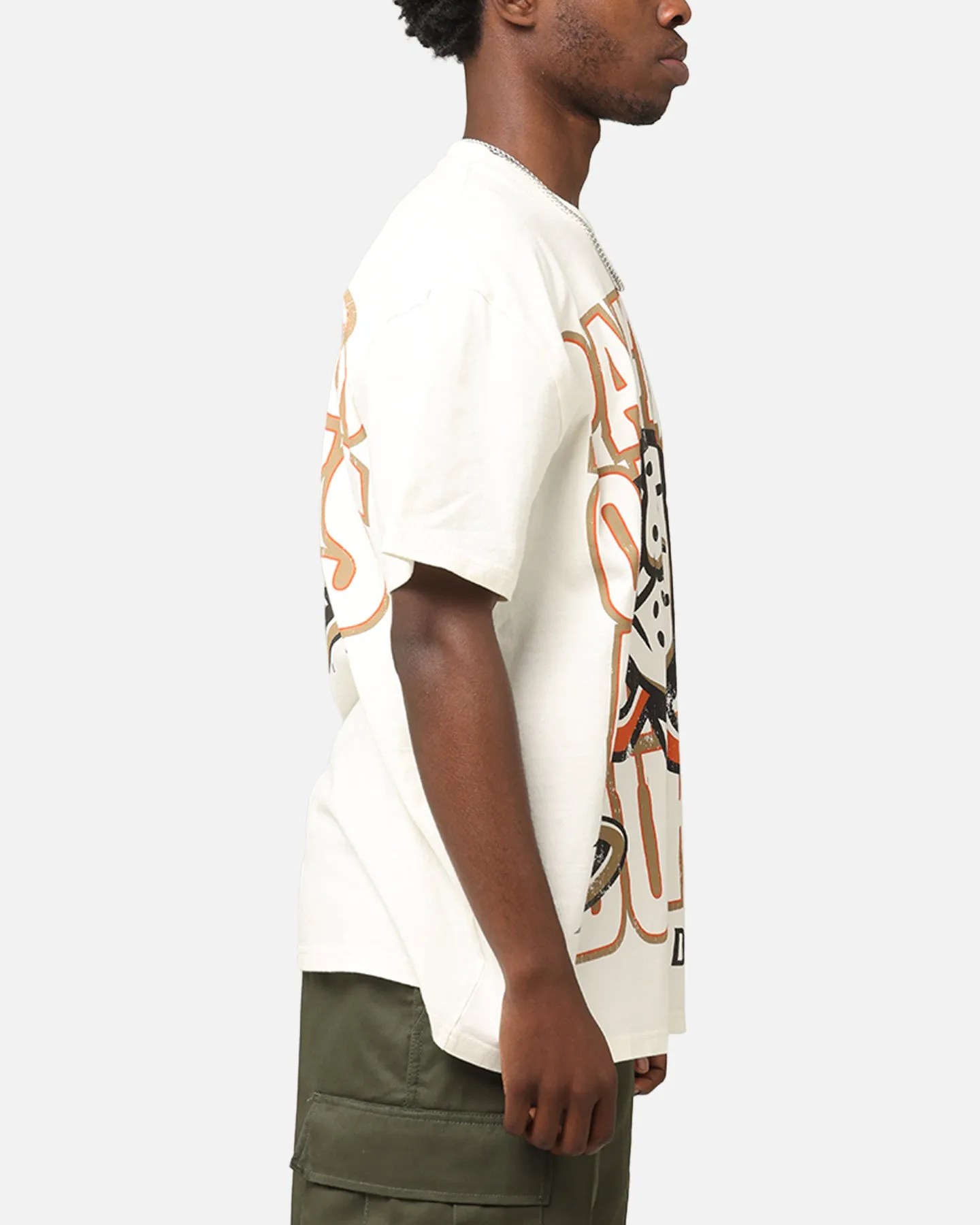 Culture Kings Anaheim Ducks Lets Go Ducks Heavy T-Shirt Off White
