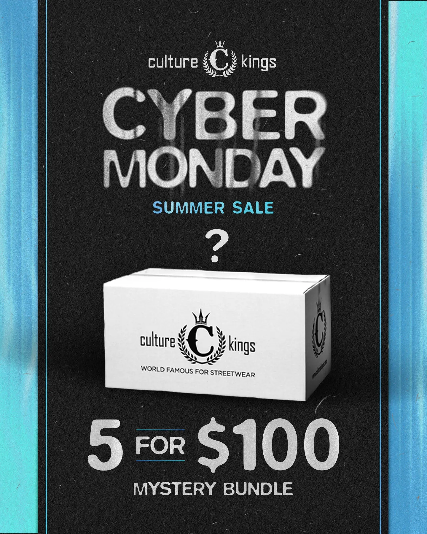 Culture Kings Mystery Bundle 5 for $100