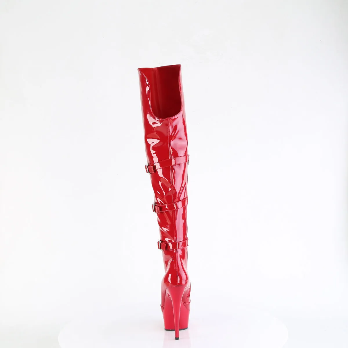 DELIGHT-3018 Pleaser Red Sexy Platform Shoes (Pole Dancing Heels)