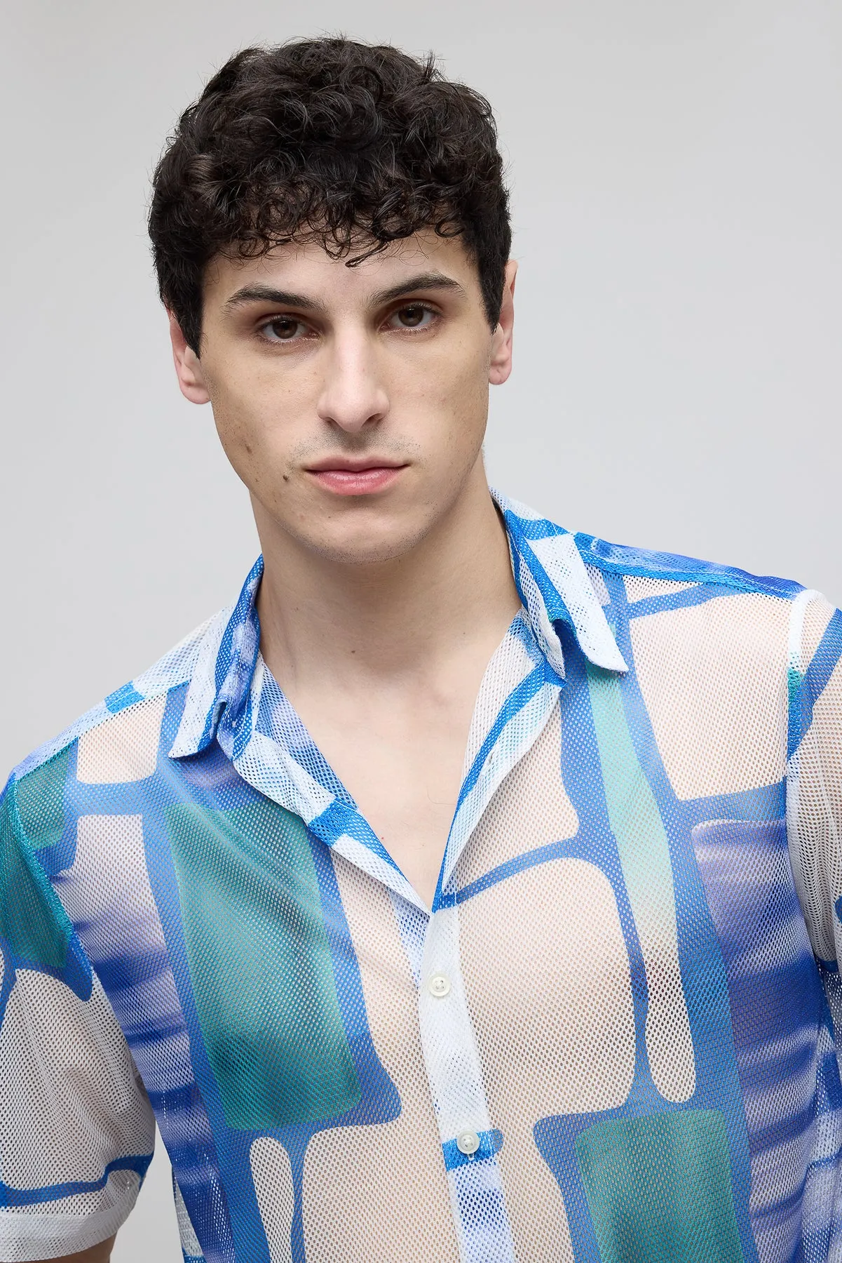 Drip Men's Mesh Shirt