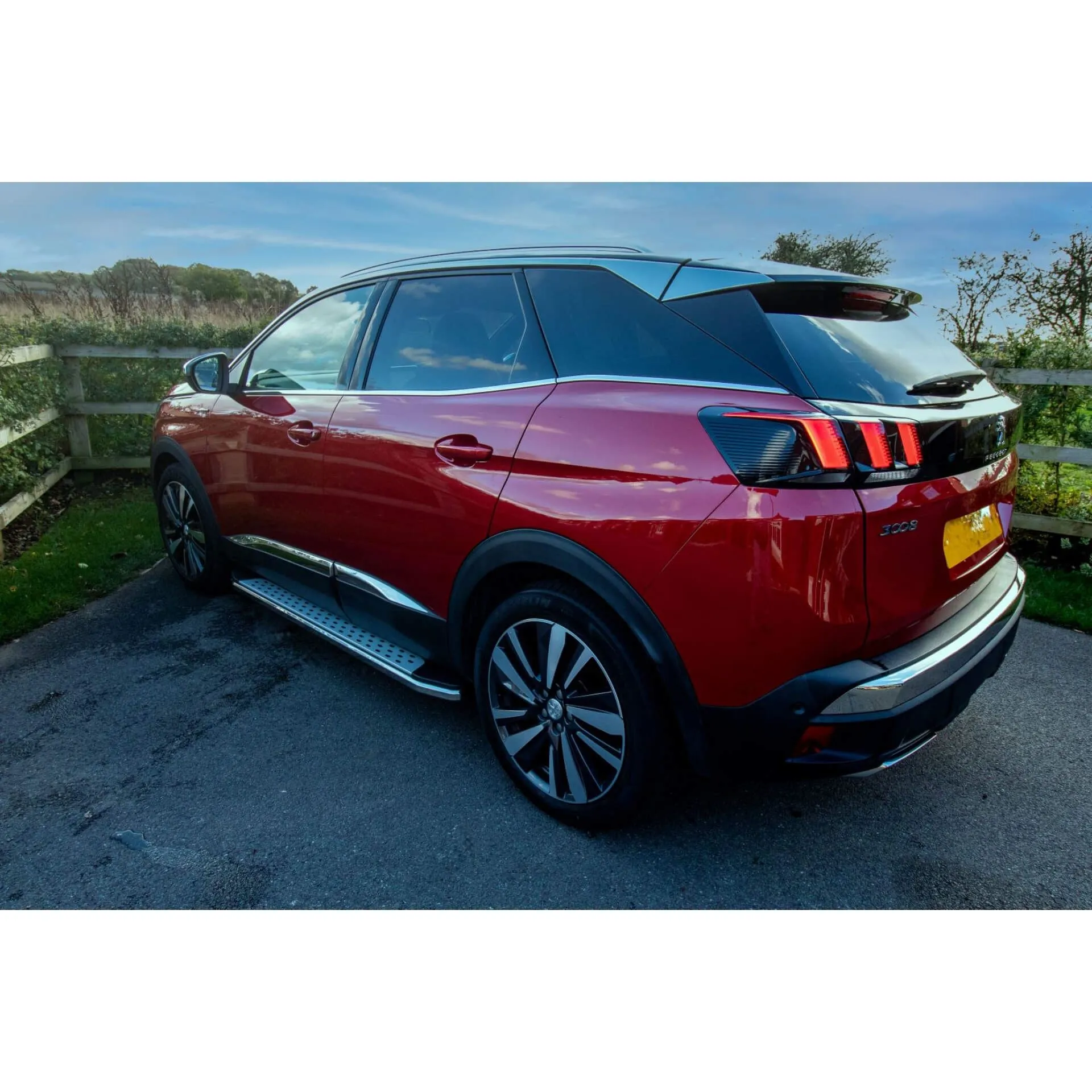 Freedom Side Steps Running Boards for Peugeot 3008 2016-2024