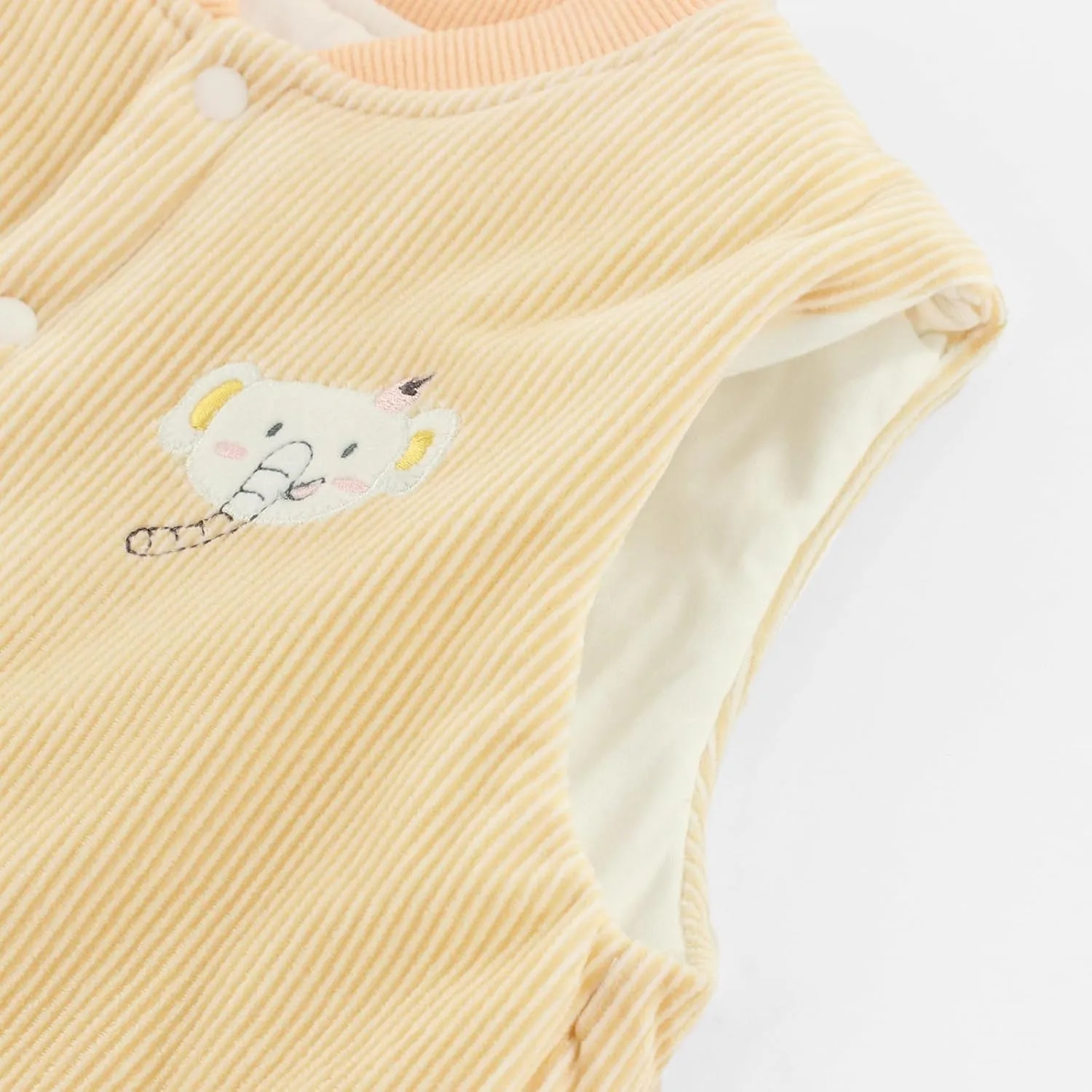 High Thick Baby Vest for Girls&Boys, Button Down Purcotton Toddler Cardigan Girl&Boys for Spring&Fall&Winter