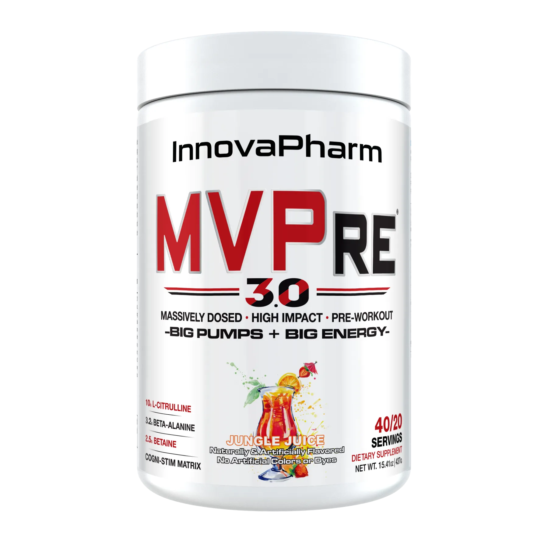 Innovapharm MVPRE 3.0 40/20 Servings