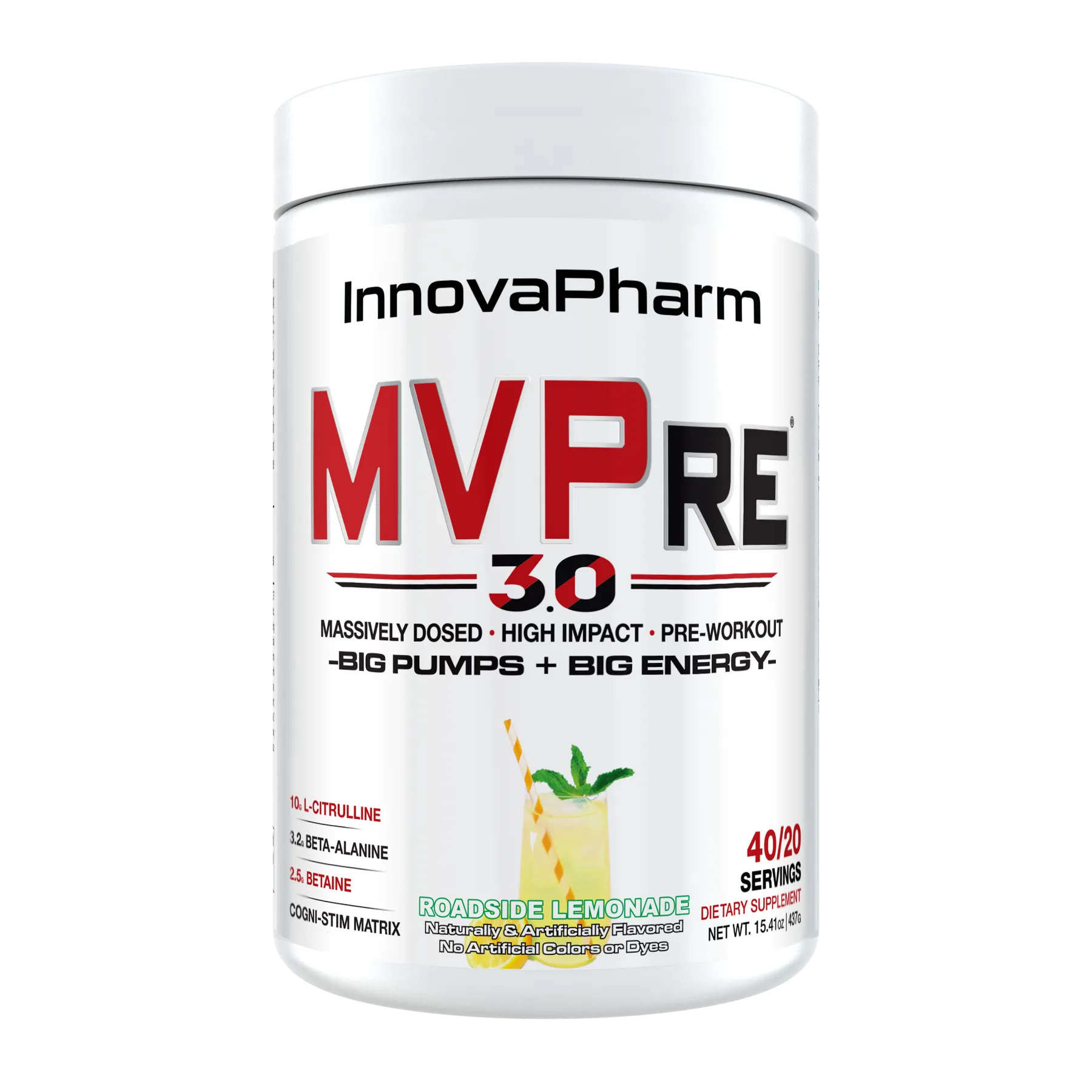 Innovapharm MVPRE 3.0 40/20 Servings
