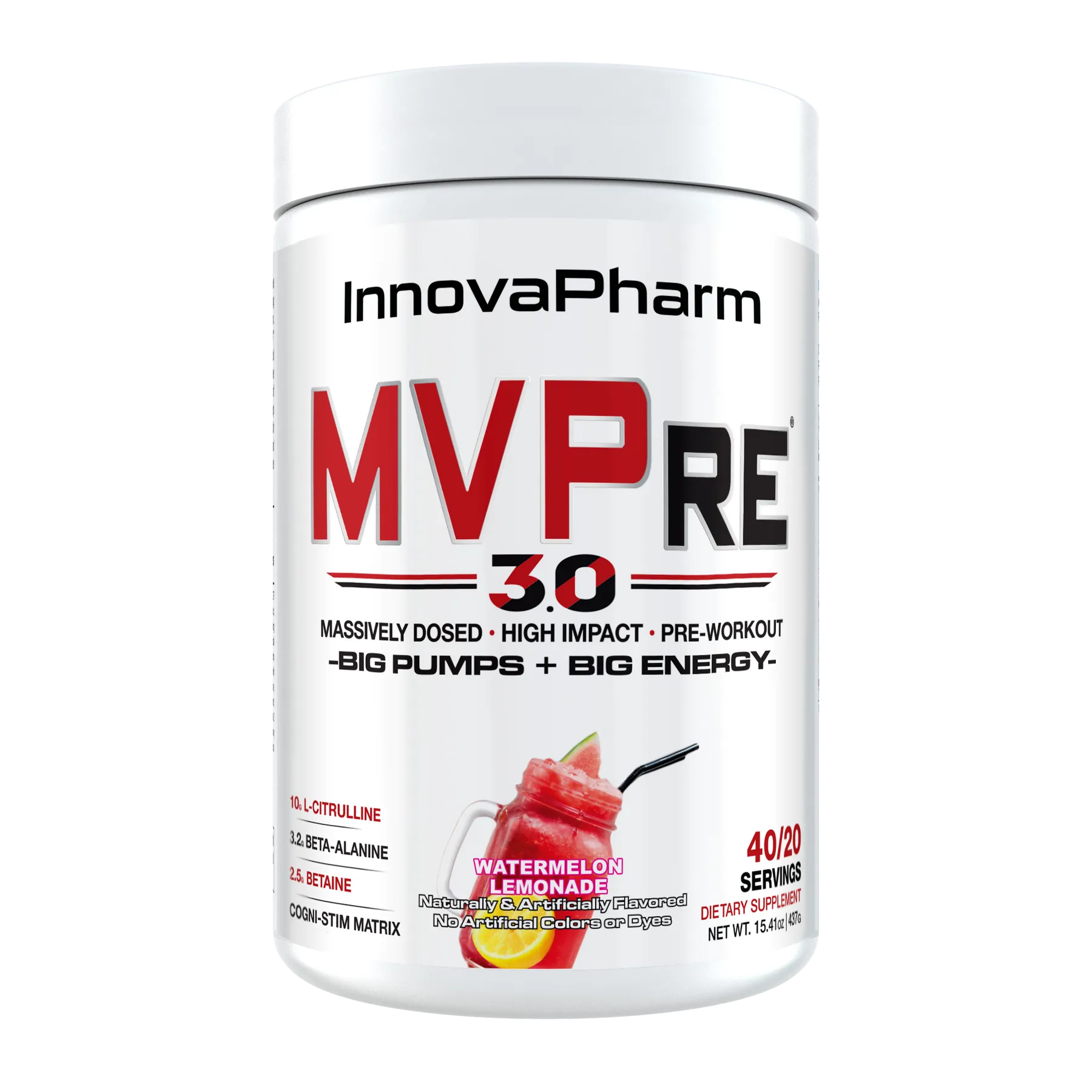 Innovapharm MVPRE 3.0 40/20 Servings