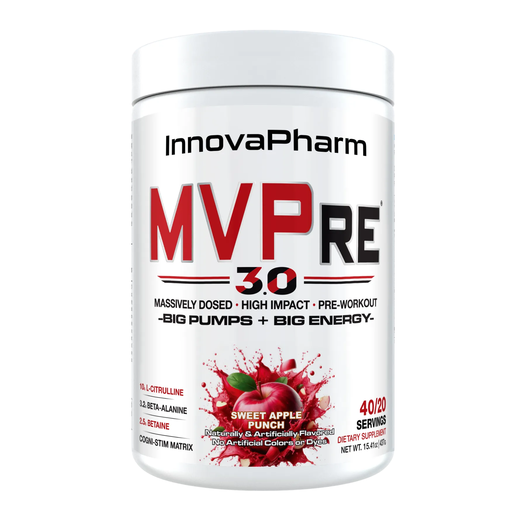 Innovapharm MVPRE 3.0 40/20 Servings