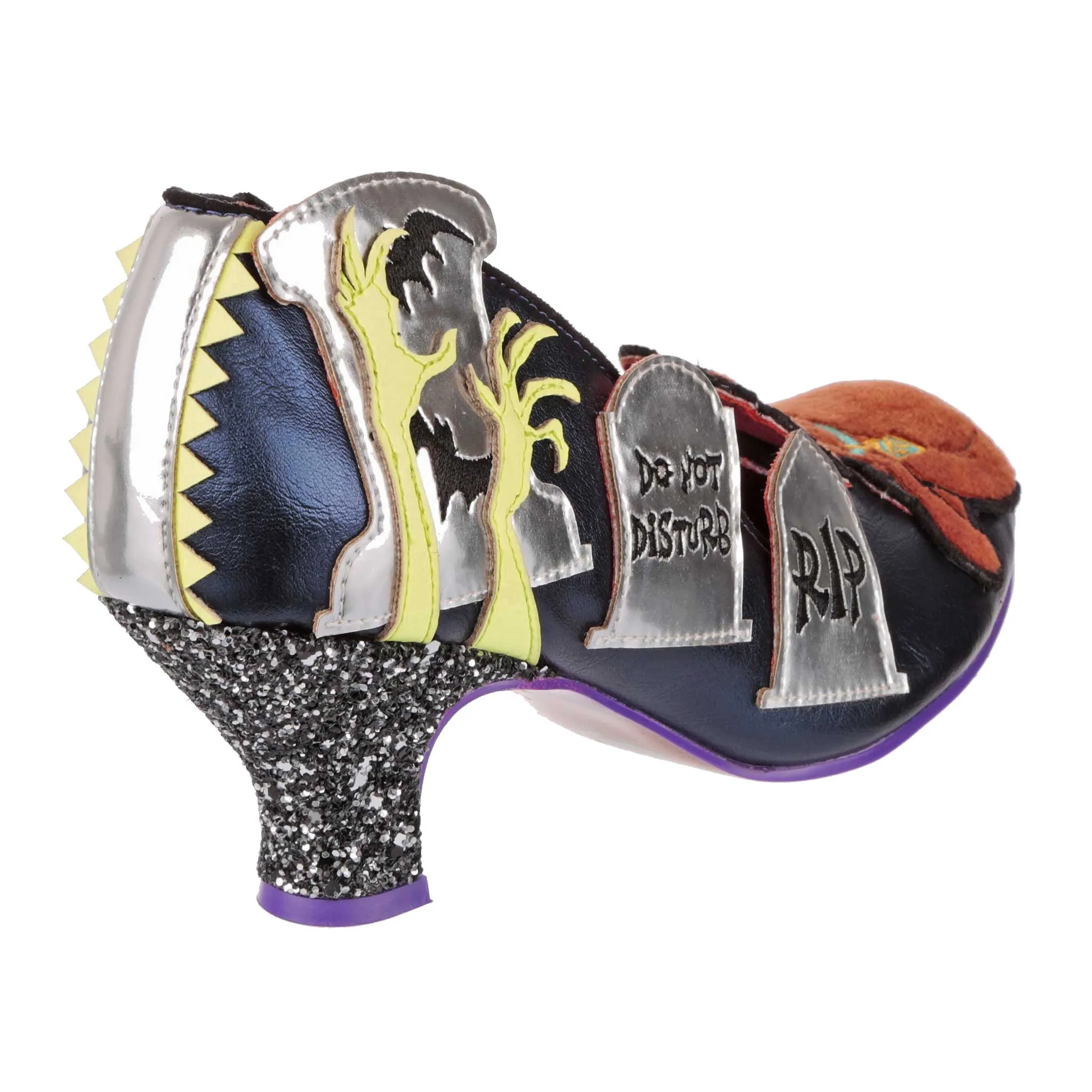 Irregular Choice Womens Scooby Doo Where Are You! High Heel - Green / Silver