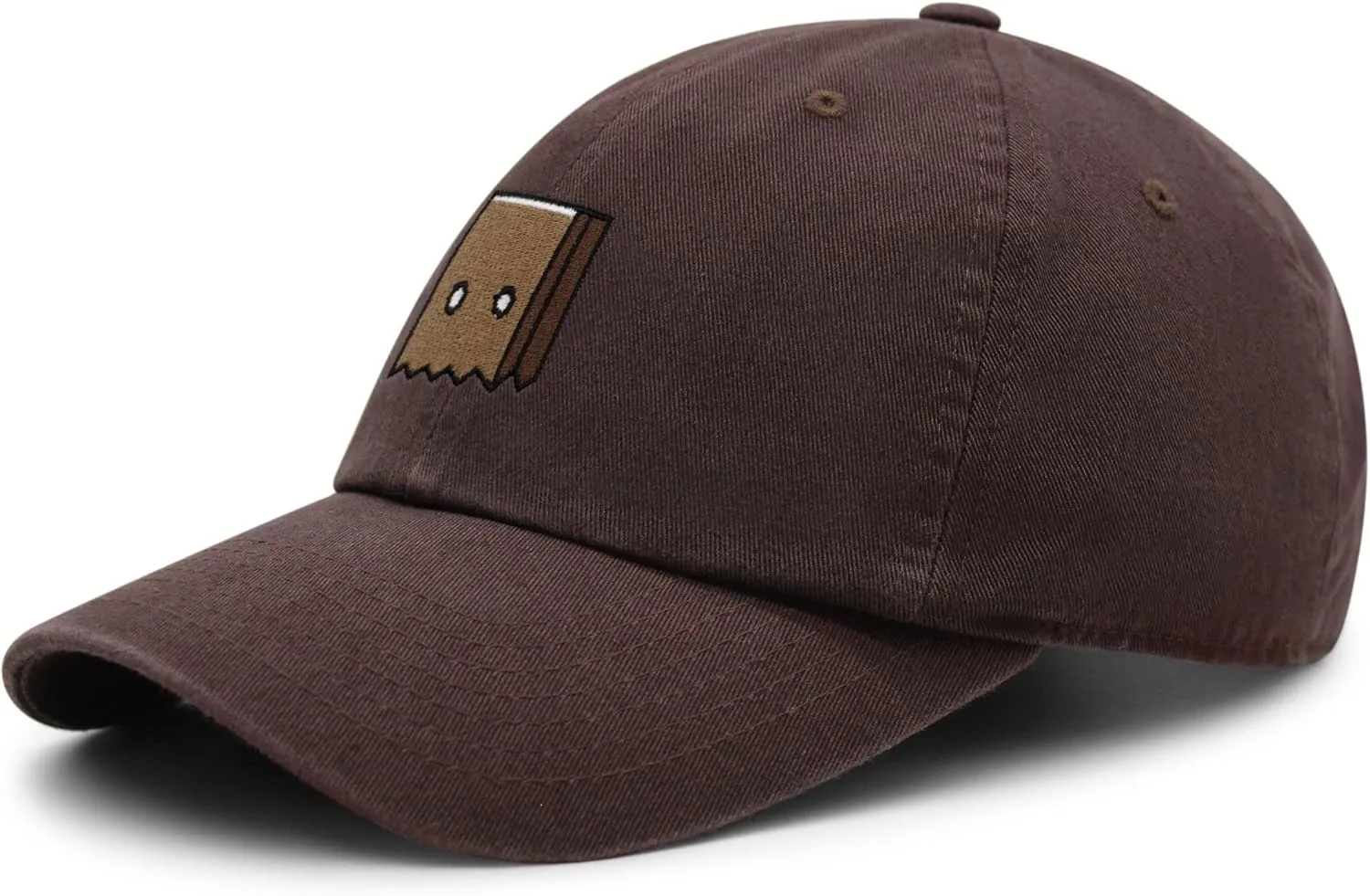 JPAK Paper Bag Mask Premium Dad Hat Embroidered Cotton Baseball Cap Funny
