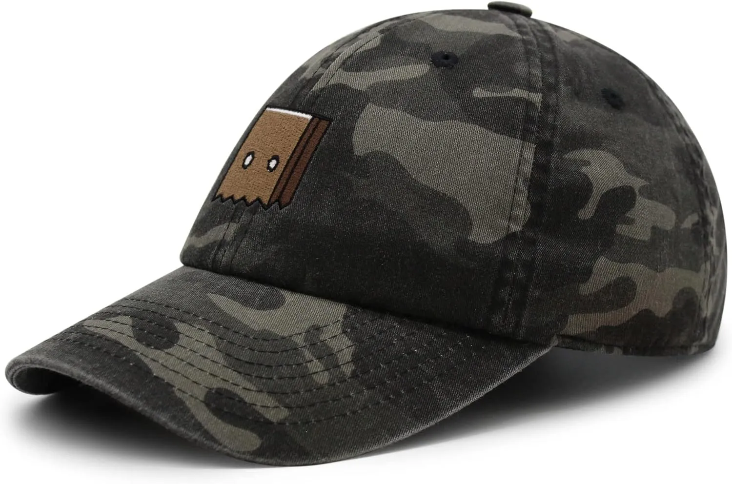 JPAK Paper Bag Mask Premium Dad Hat Embroidered Cotton Baseball Cap Funny