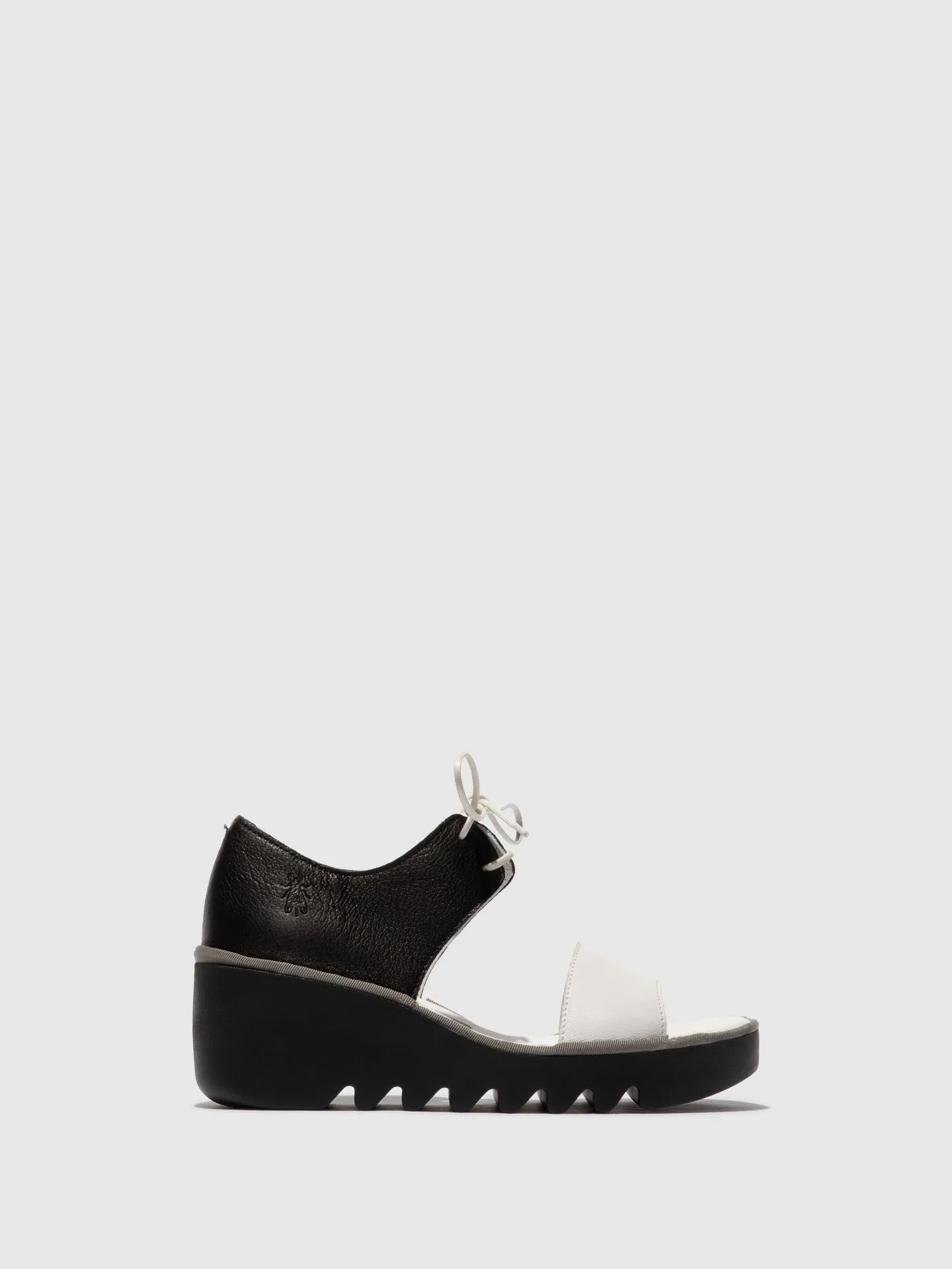 Lace-up Sandals BILU465FLY WHITE/BLACK