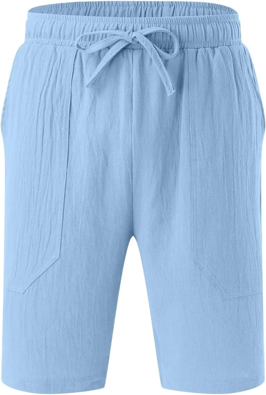 Men's Casual Shorts 5 Inches Inseam Flat Front Cargo Chino Shorts Summer Running Workout Slim Fit Golf Shorts