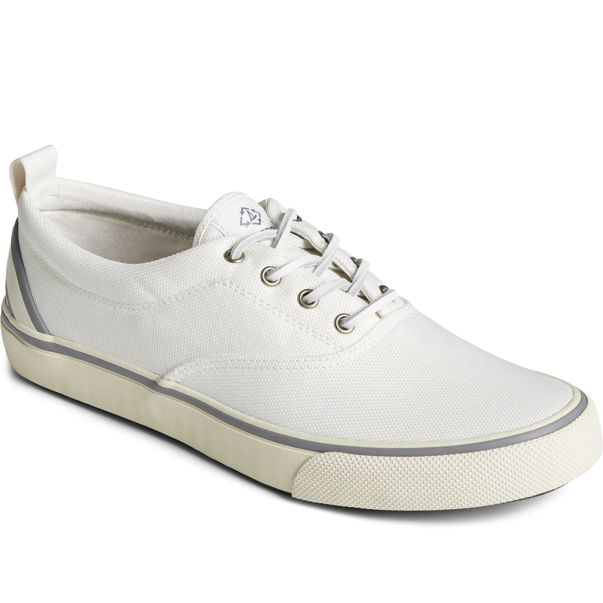 Men's SeaCycled™ Striper II CVO Sneaker - White (STS24721)