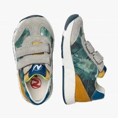 Naturino Jesko VL | Grey-Zucca Suede Kids Sneakers