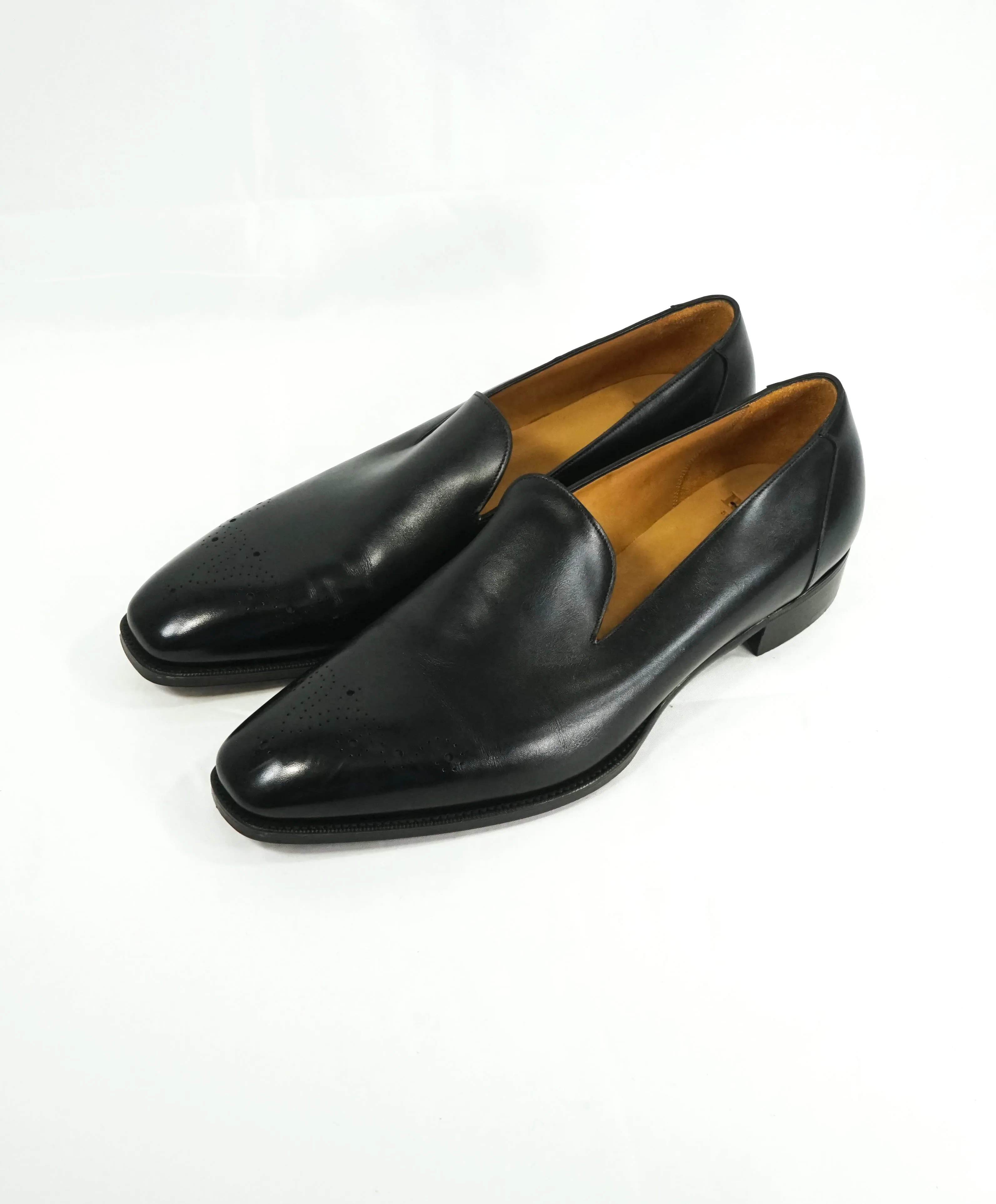 PAUL STUART by GAZIANO GIRLING - Wholecut Leather Loafers Made In UK - 10.5
