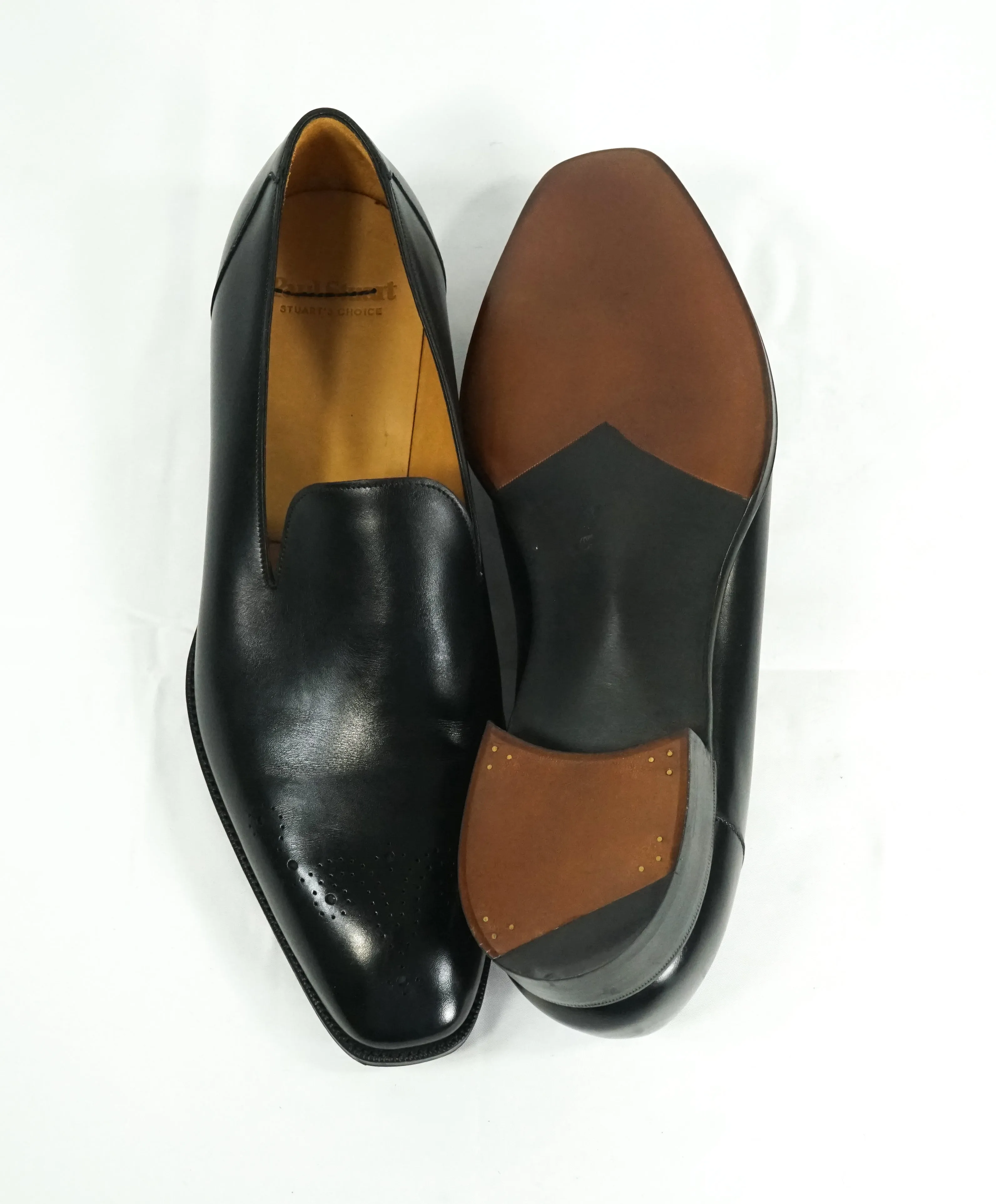 PAUL STUART by GAZIANO GIRLING - Wholecut Leather Loafers Made In UK - 10.5