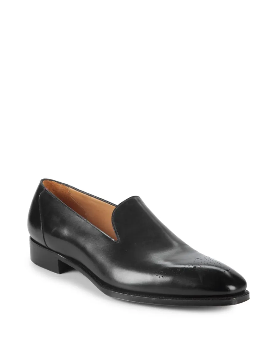 PAUL STUART by GAZIANO GIRLING - Wholecut Leather Loafers Made In UK- 10