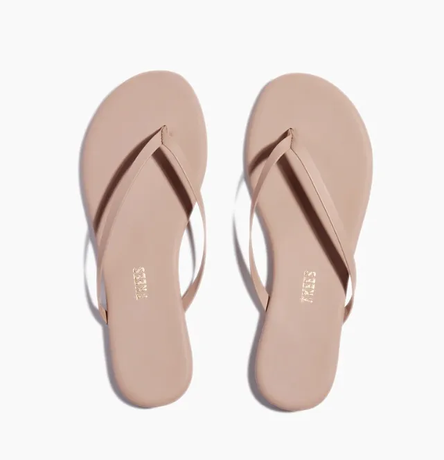 Pigments Light Solid Flip Flops - Final Sale 50% off in cart