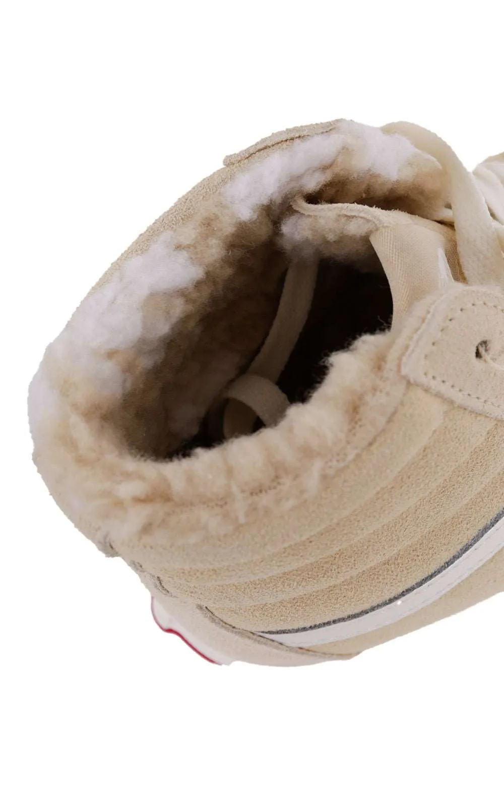 (Q5Nbvv) Sk8 Hi Cozy Hug Shoes   Biscotti