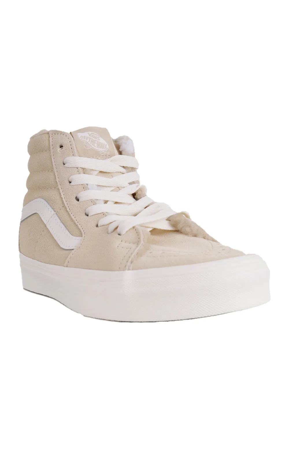 (Q5Nbvv) Sk8 Hi Cozy Hug Shoes   Biscotti