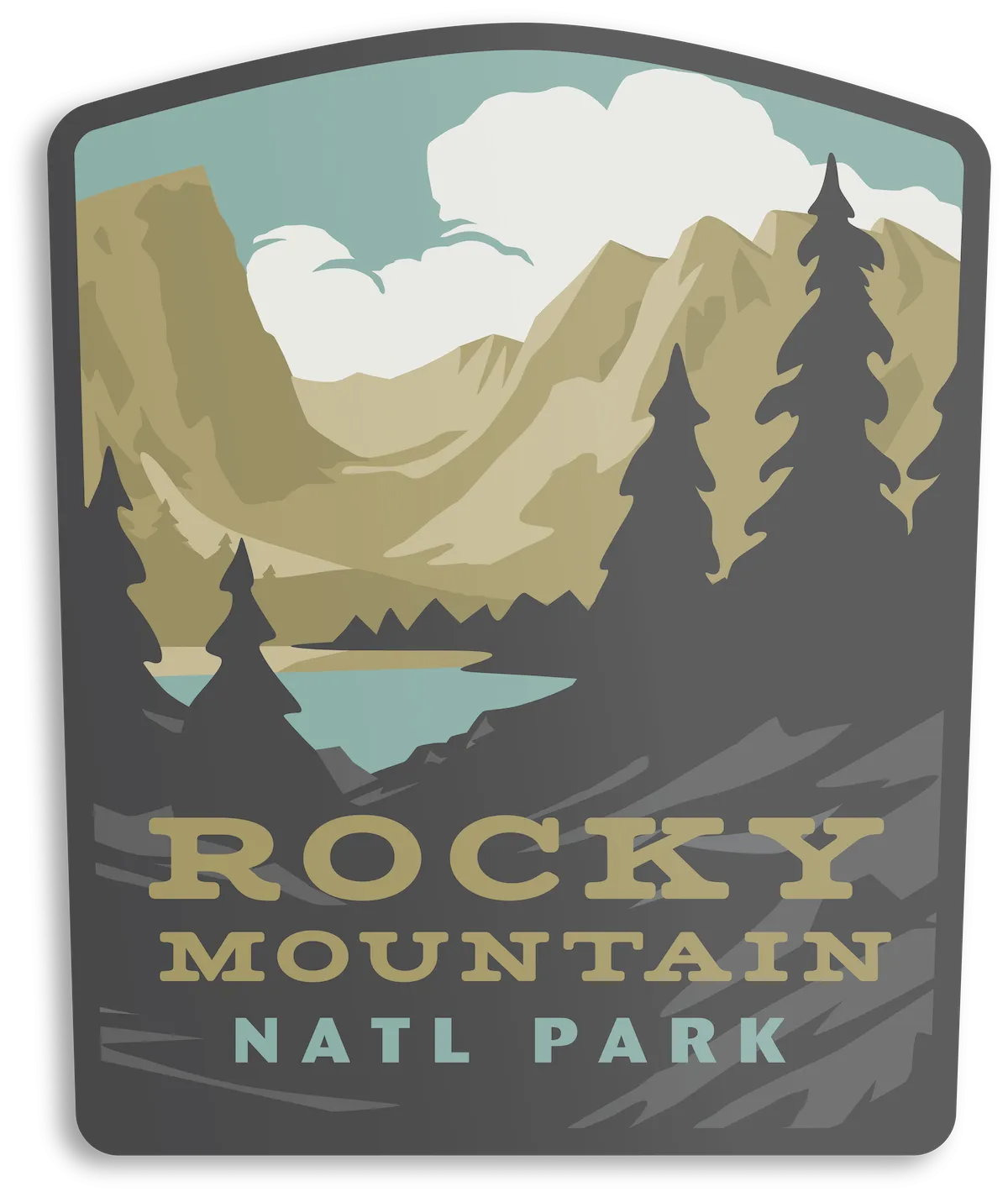 Rocky Mountain National Park Sticker