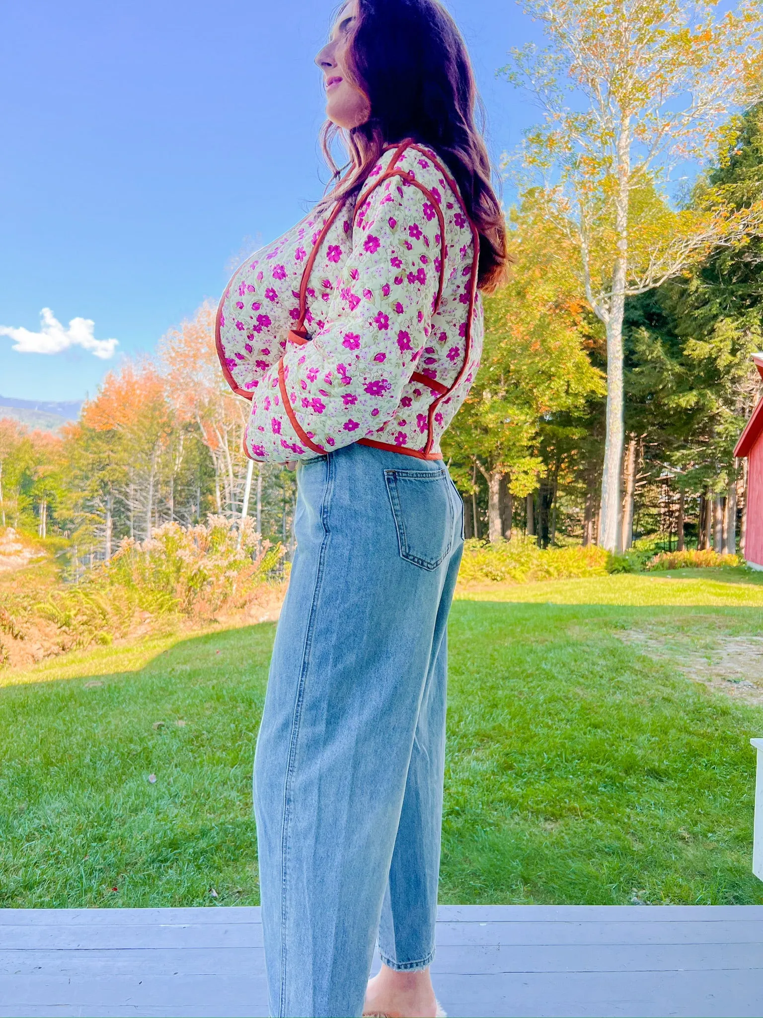 Run Around Barrel Jeans - Denim