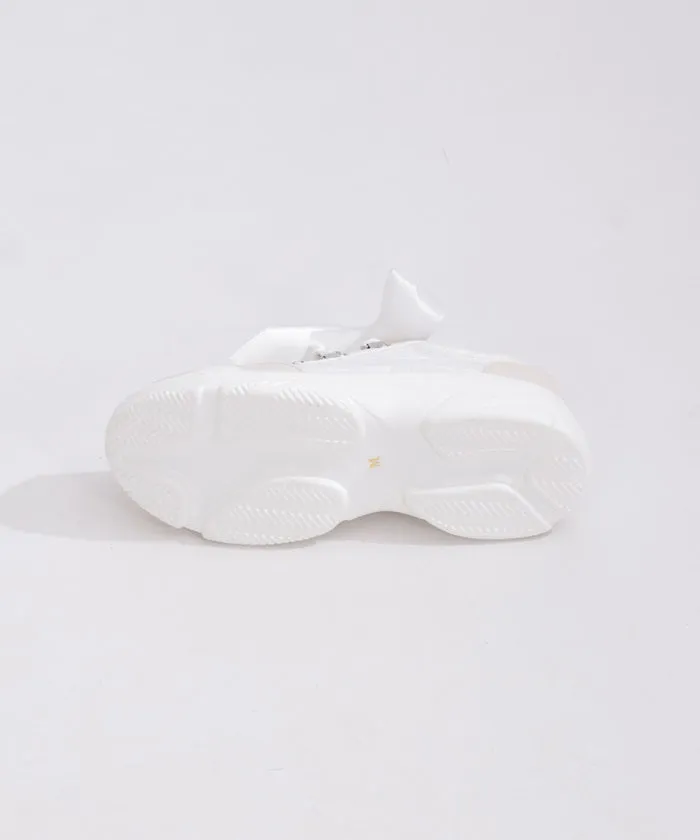 Satin Ribbon Sneakers