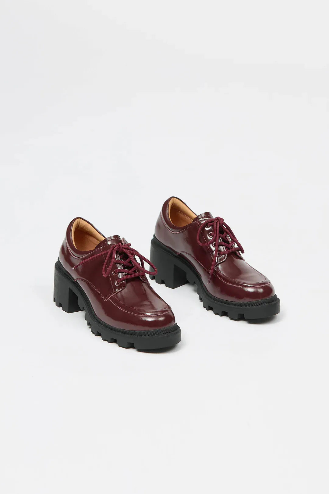 Siema Brogue Burgundy