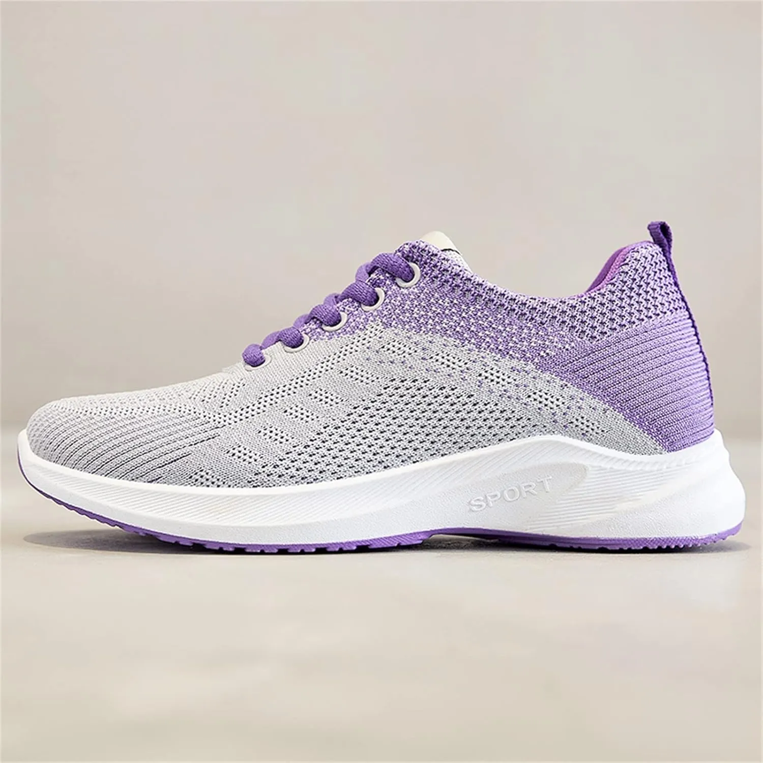 Sneakers for Women Casual Mesh Breathable Lace Up Walking Non Slip Work Shoes Women Athletic Women's Casual Shoes Casual Sneakers Black Tennis Shoe Trainers Shoe