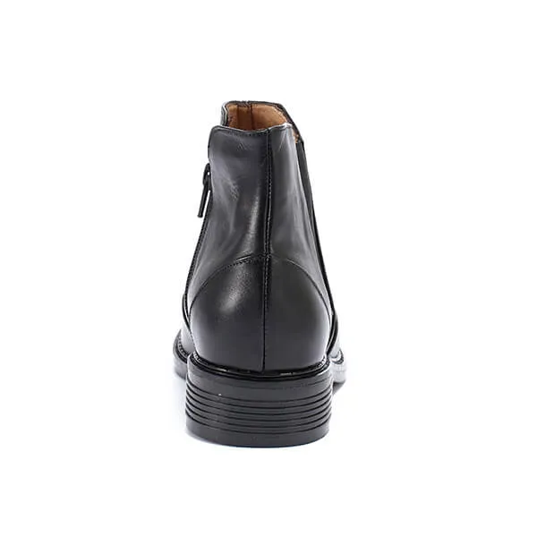 Tassel Ankle Leather Boots