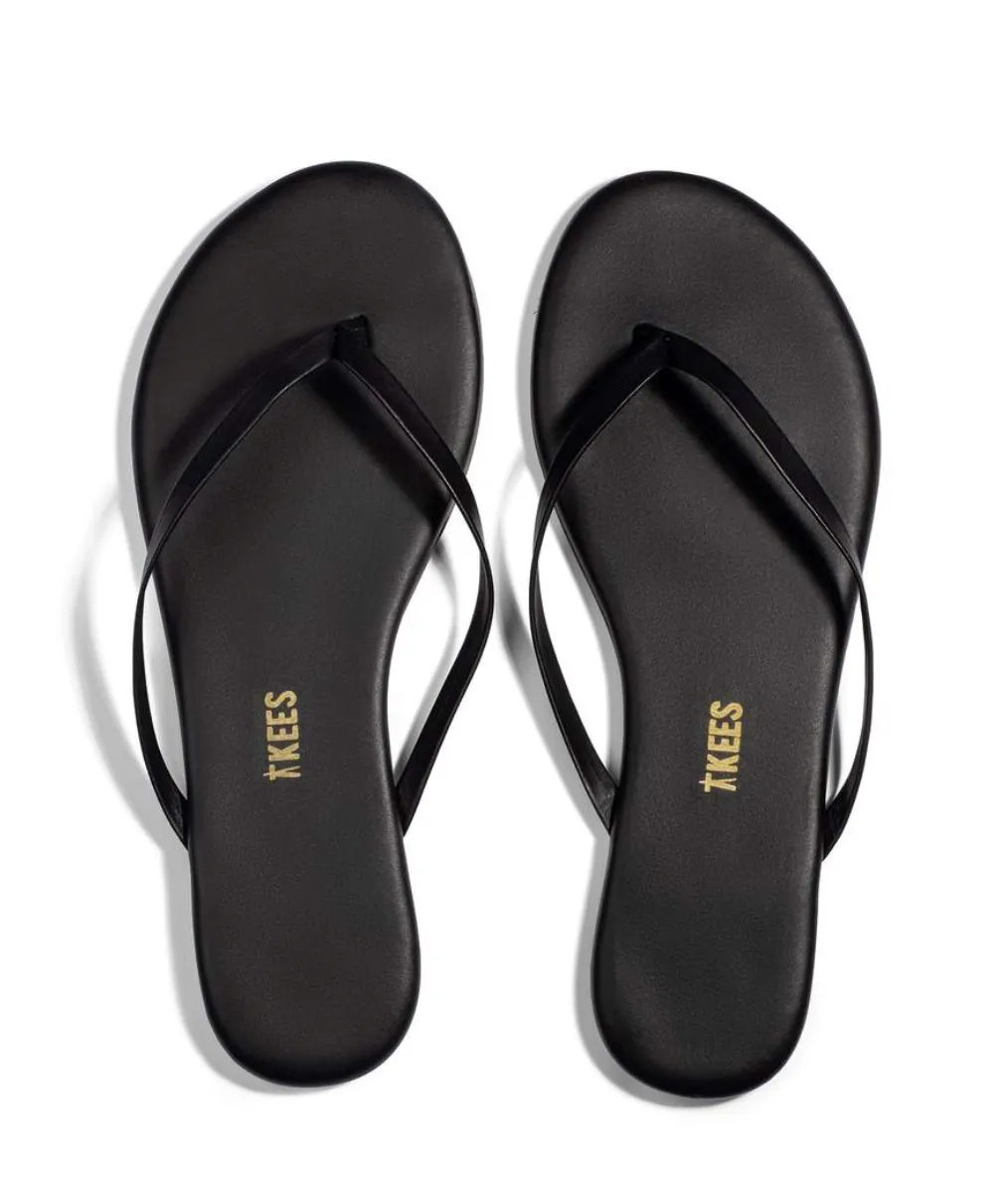 Tkees Women Black Sable Flip Flops