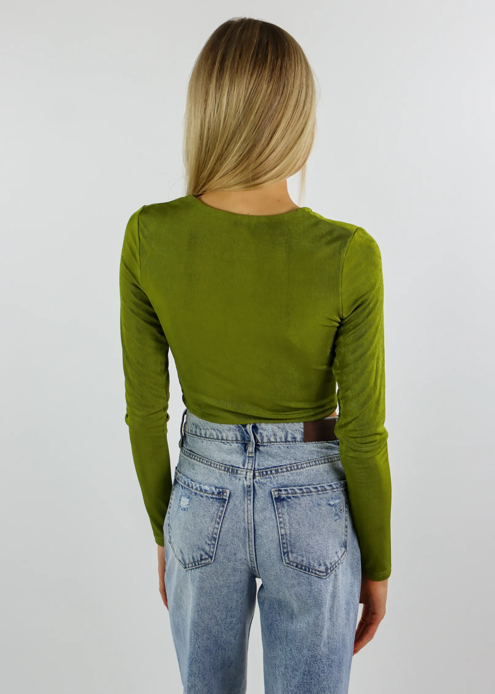 Trust Me Long Sleeve Top ★ Green