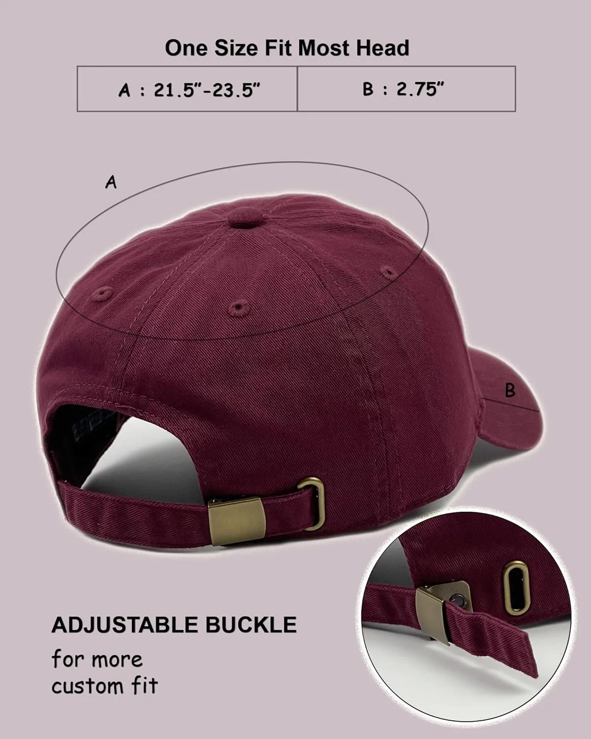 Utmost Unisex Classic Low Profile Cotton Baseball Cap Plain Blank Camoflauge Soft Unconstructed Adjustable Size Dad Hat